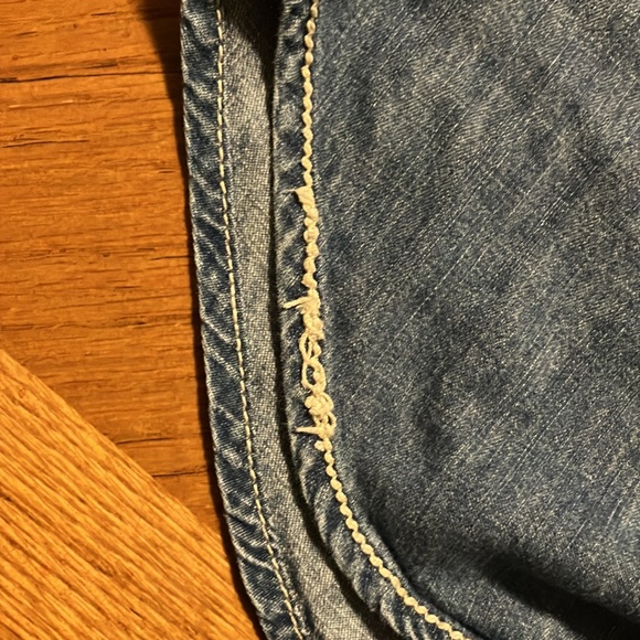 Pearl snap denim shirt - Picture 4 of 4